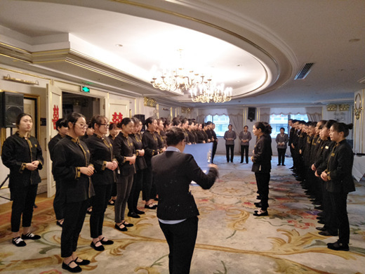 走进酒店学餐饮——16级酒店管理专业的综合实训课